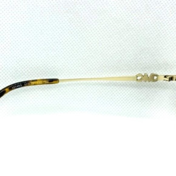 NEW ORIGINAL MICHAEL KORS MK1119 ALPINE 10148G Light Gold/Dark Grey Grad. 57mm - Picture 6 of 10